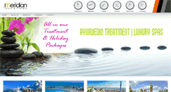 Desktop Screenshot of meridiantoursandtravels.com